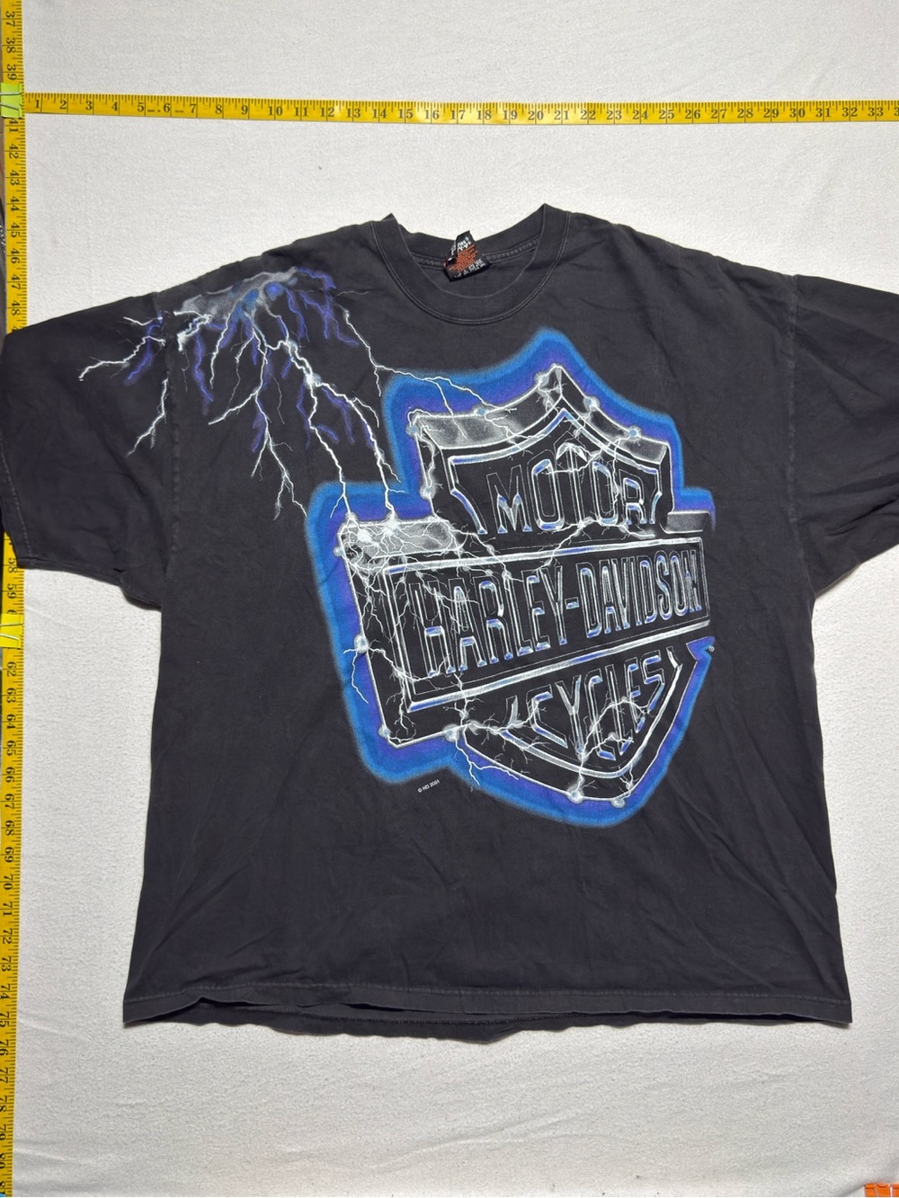Harley-Davidson Saudi Arabia graphic tee Graphic Tee Black XXL lightning Harley